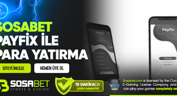 Sosabet Payfix ile Para Yatırma
