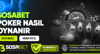 Sosabet Poker Nasıl Oynanır